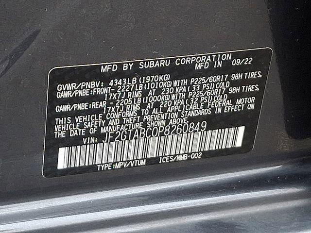 2023 Subaru Crosstrek Base