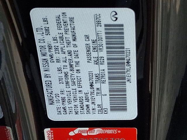 2021 INFINITI Q60 LUXE AWD