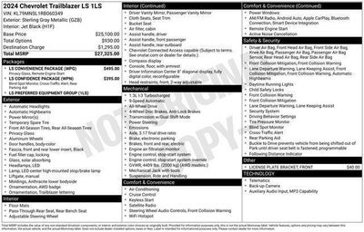 2024 Chevrolet Trailblazer LS