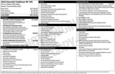 2023 Chevrolet Trailblazer RS