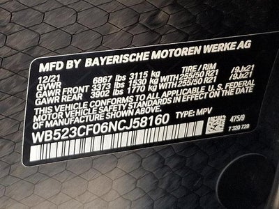 2022 BMW iX xDrive50