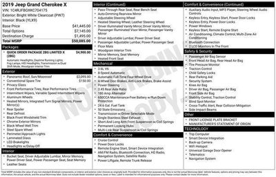 2019 Jeep Grand Cherokee Limited X 4x4