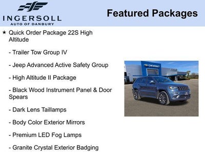 2019 Jeep Grand Cherokee High Altitude 4x4