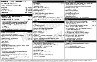 2022 GMC Yukon XL Denali