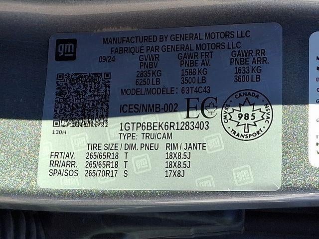 2024 GMC Canyon Elevation