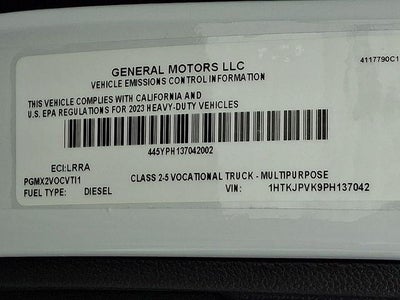 2023 Chevrolet Silverado 5500 HD Work Truck