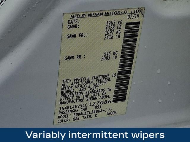 2020 Nissan Altima SL FWD