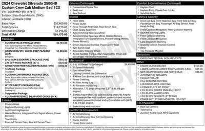 2024 Chevrolet Silverado 2500 HD Custom