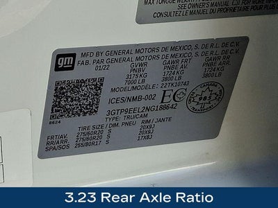 2022 GMC Sierra 1500 Limited AT4