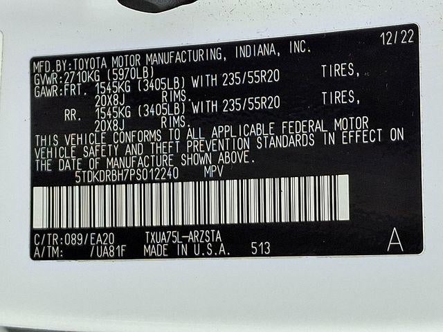 2023 Toyota Highlander XSE