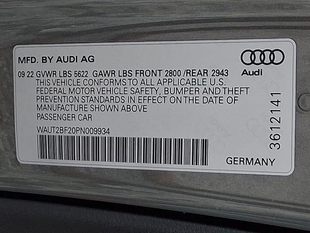 2023 Audi A7 Sportback Premium 55 TFSI quattro S tronic