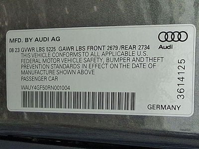 2024 Audi S5 Cabriolet Prestige TFSI quattro Tiptronic