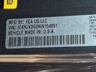 2022 Jeep Wrangler Unlimited Sport 4x4