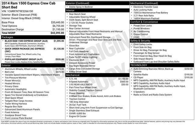 2014 RAM 1500 Express