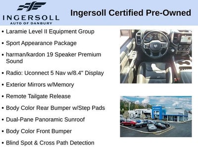 2022 RAM 1500 Laramie Crew Cab 4x4 5'7" Box
