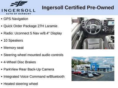 2023 RAM 1500 Laramie Crew Cab 4x4 5'7" Box