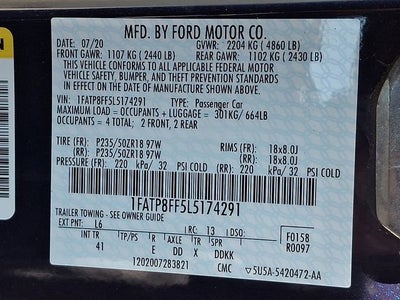 2020 Ford Mustang GT Premium