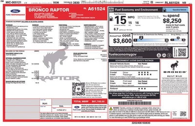 2024 Ford Bronco Raptor