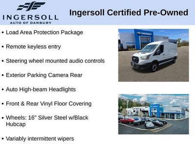 2024 Ford Transit Cargo Van T-250 148" Med Rf 9070 GVWR RWD
