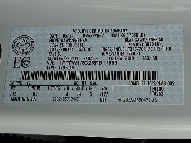 2024 Ford F-150 Raptor