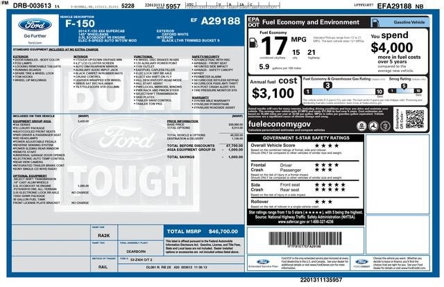2014 Ford F-150 FX4