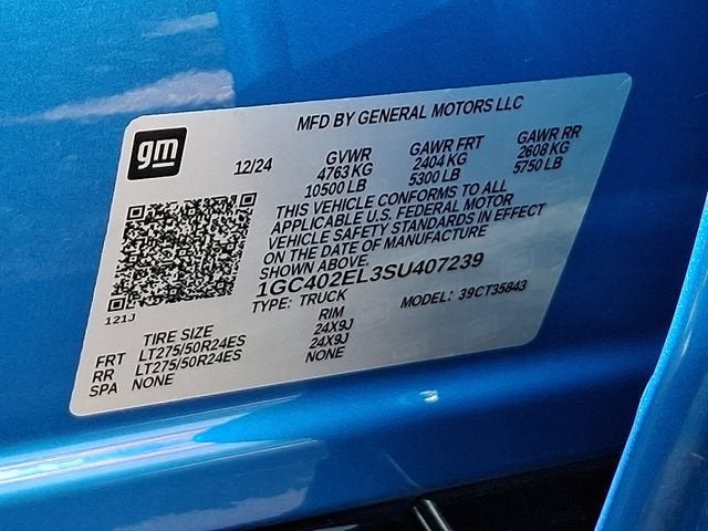 2025 Chevrolet Silverado EV RST - Max Range