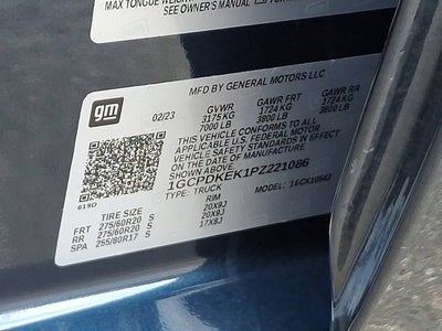 2023 Chevrolet Silverado 1500 LT (2FL)