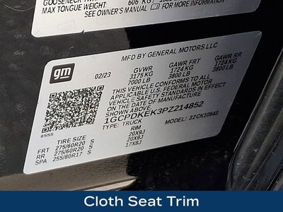 2023 Chevrolet Silverado 1500 LT (2FL)