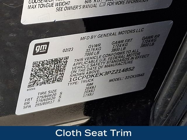 2023 Chevrolet Silverado 1500 LT (2FL)