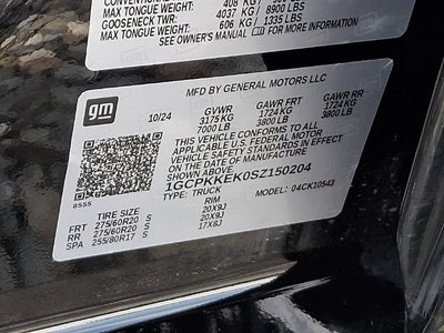 2025 Chevrolet Silverado 1500 LT (2FL)