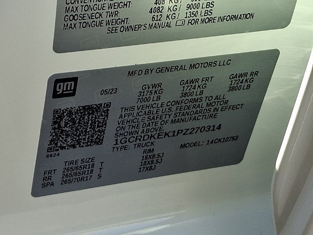 2023 Chevrolet Silverado 1500 LT