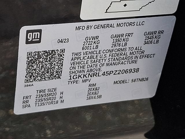 2023 GMC Acadia SLE