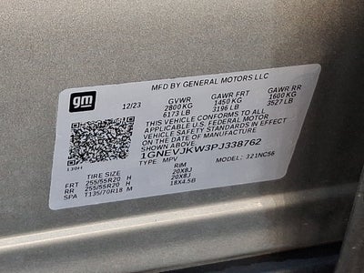 2023 Chevrolet Traverse RS