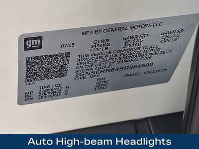 2025 Chevrolet Tahoe RST