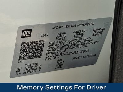 2025 Chevrolet Tahoe RST