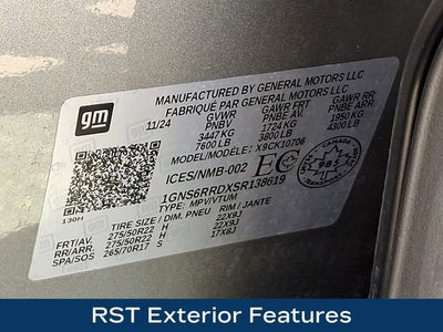 2025 Chevrolet Tahoe RST