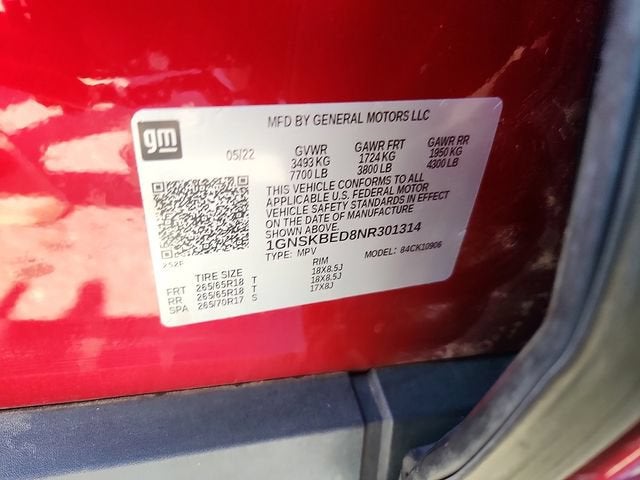 2022 Chevrolet Suburban LS