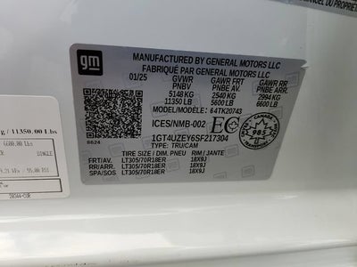 2025 GMC Sierra 2500 HD AT4X