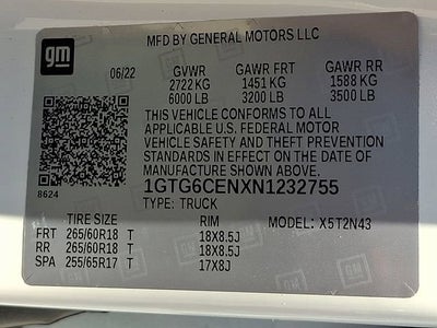 2022 GMC Canyon Elevation