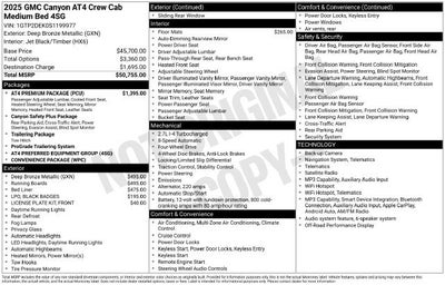 2025 GMC Canyon AT4