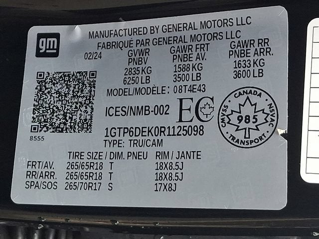 2024 GMC Canyon AT4