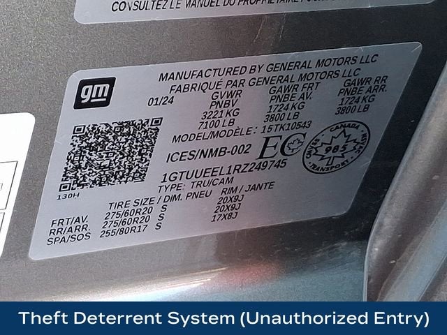 2024 GMC Sierra 1500 AT4