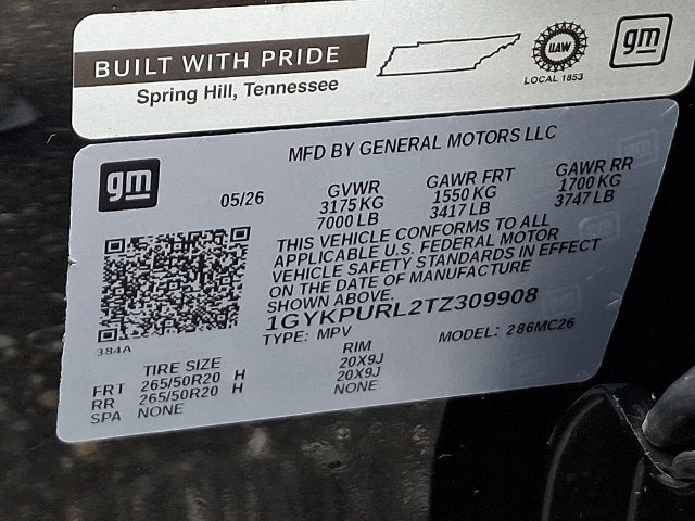 2026 Cadillac LYRIQ Sport