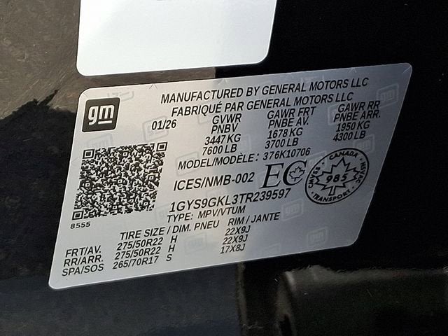 2026 Cadillac Escalade Platinum Sport