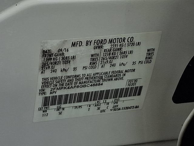 2016 Ford Edge Sport