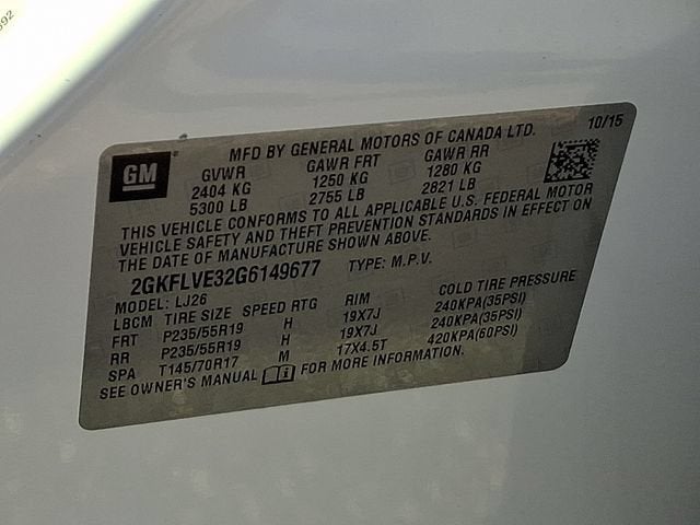 2016 GMC Terrain Denali