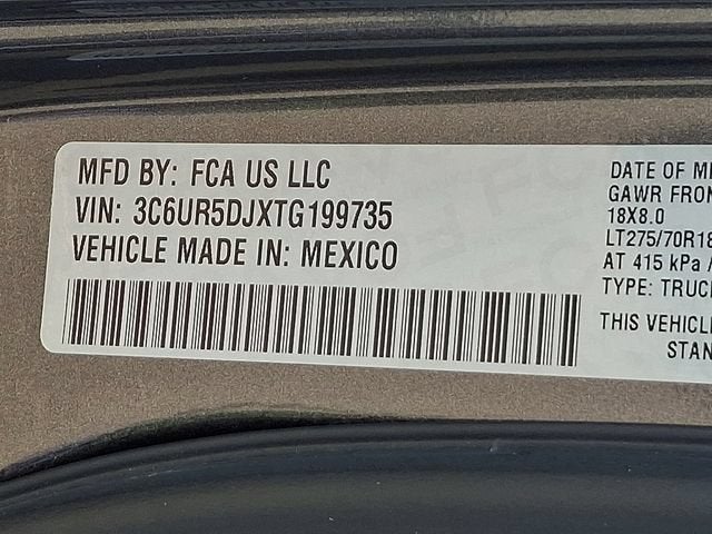2026 RAM 2500 Big Horn