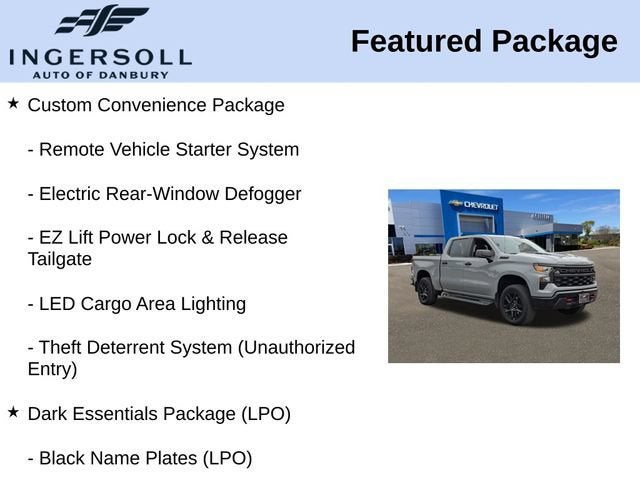 2025 Chevrolet Silverado 1500 Custom Trail Boss