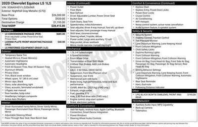 2020 Chevrolet Equinox LS