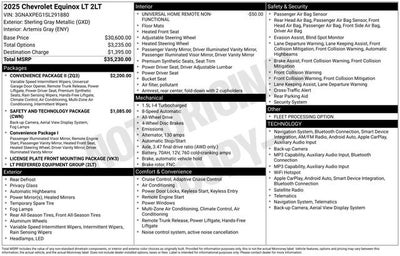 2025 Chevrolet Equinox LT